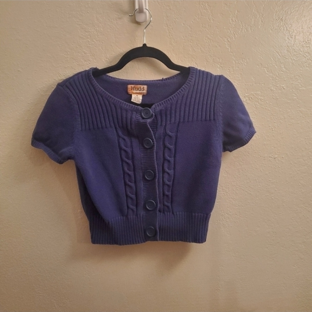 Mudd button crop sweater - Picture 4 of 4